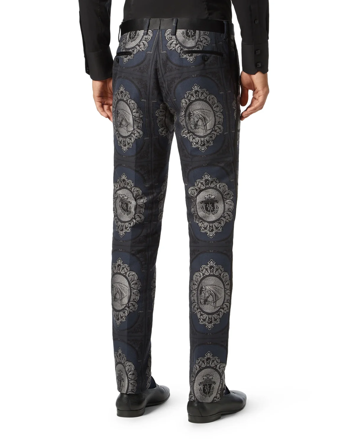 Slim Trousers Horses, цвет: Синий