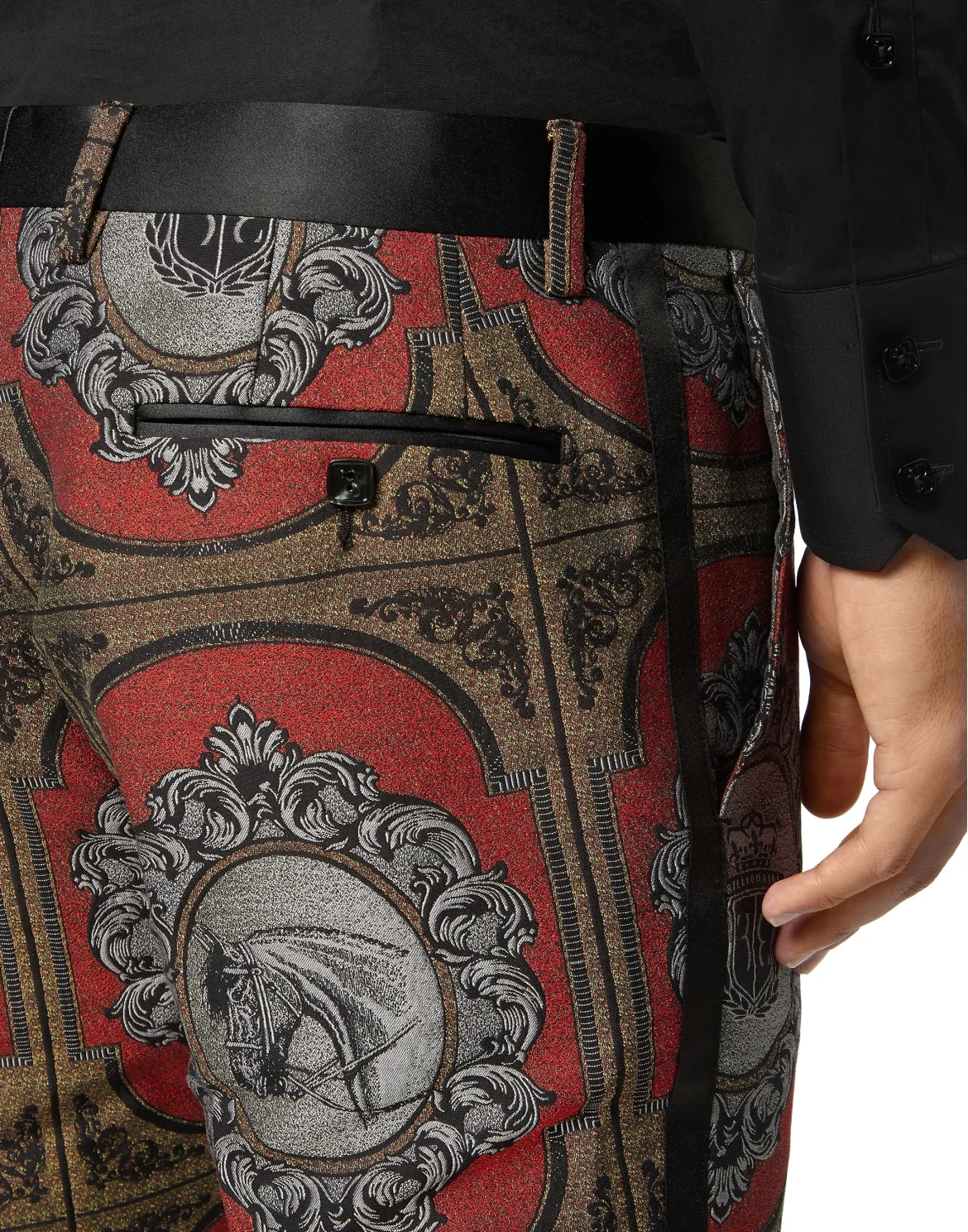 Slim Trousers Horses, цвет: Мультиколор