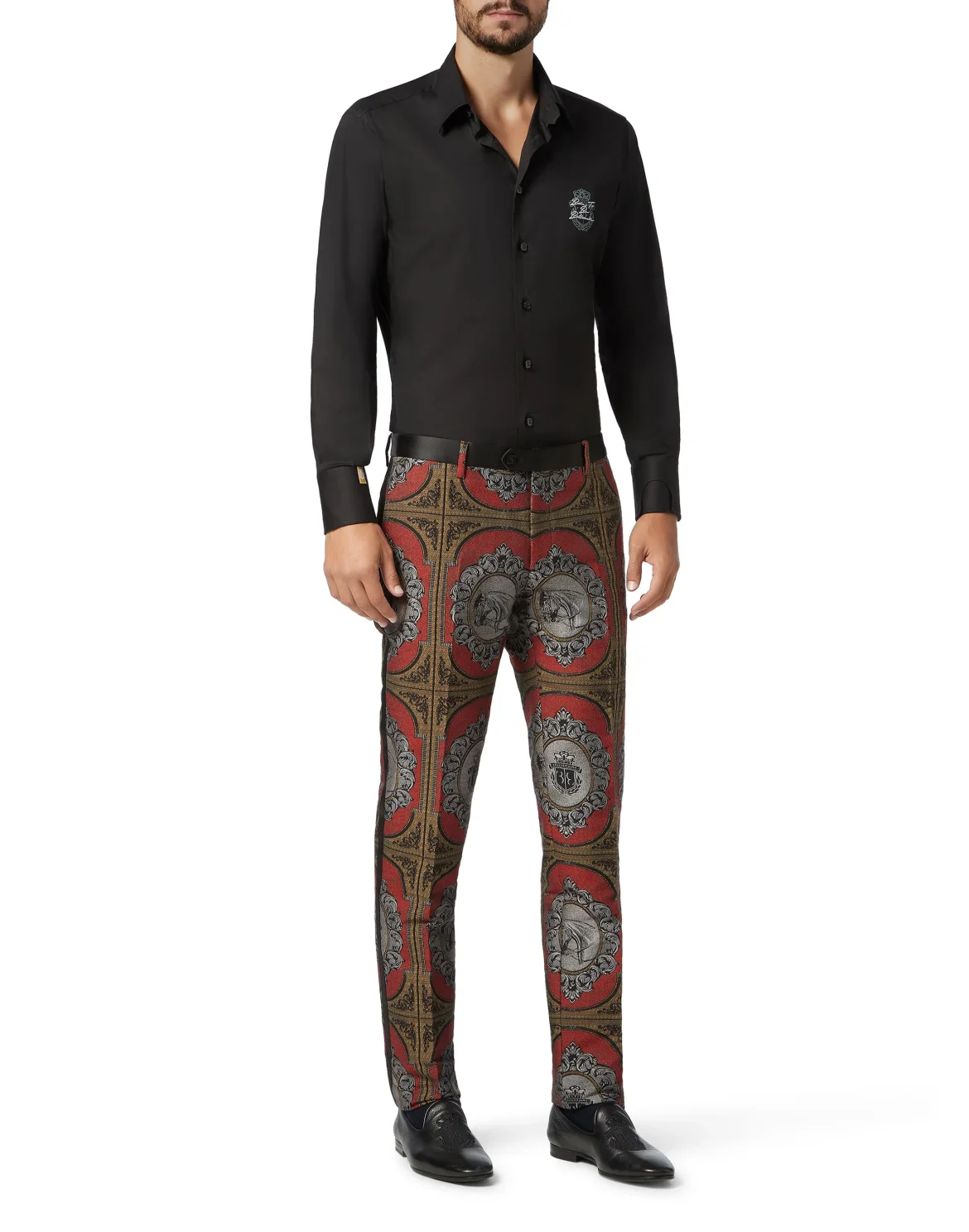 Slim Trousers Horses, цвет: Мультиколор