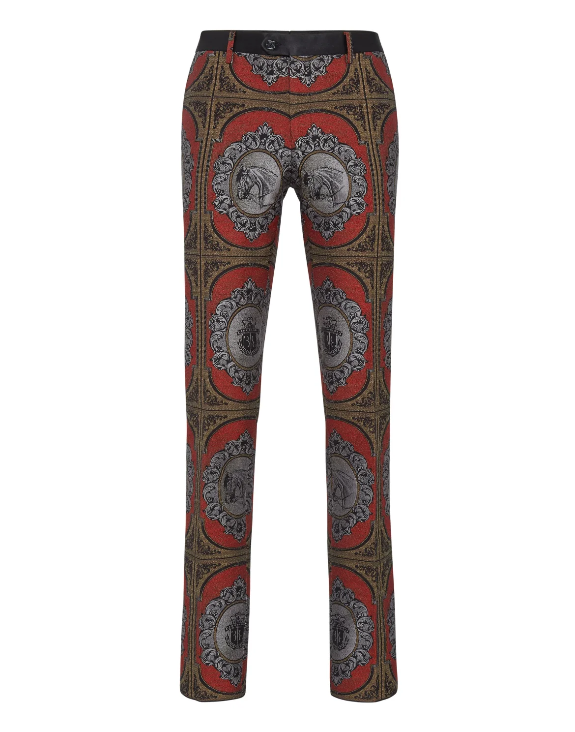 Slim Trousers Horses, цвет: Мультиколор