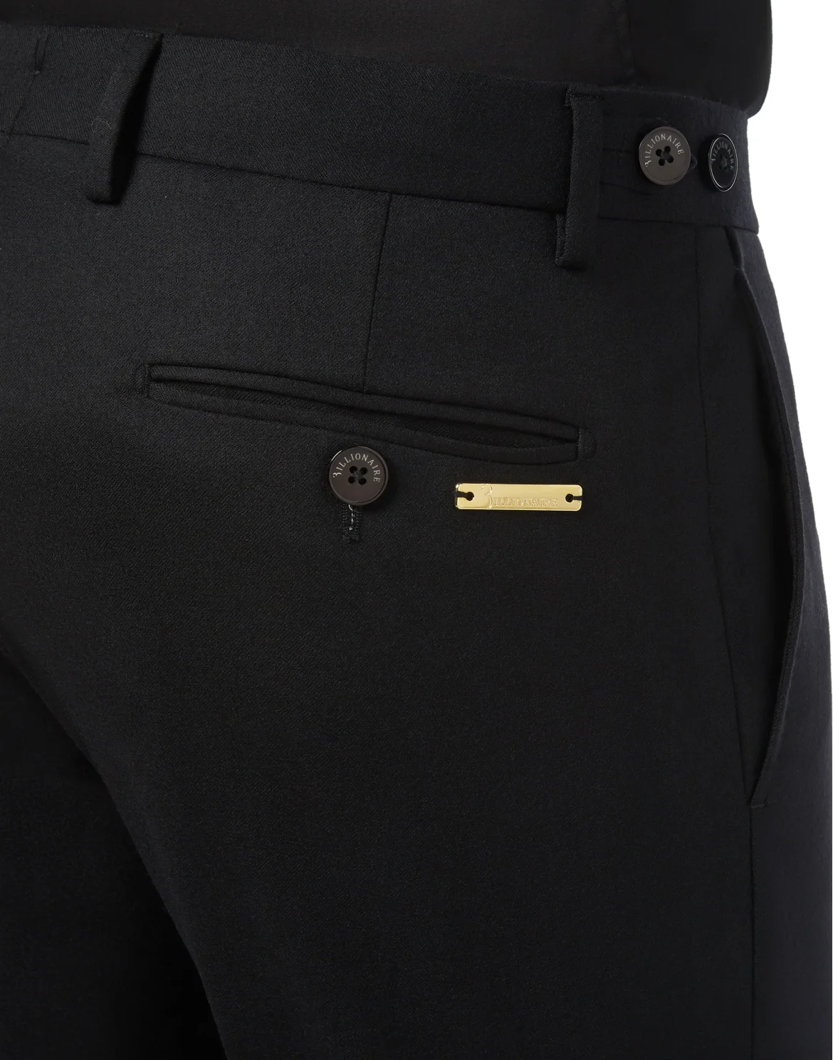 Slim Trousers Logos, цвет: Черный
