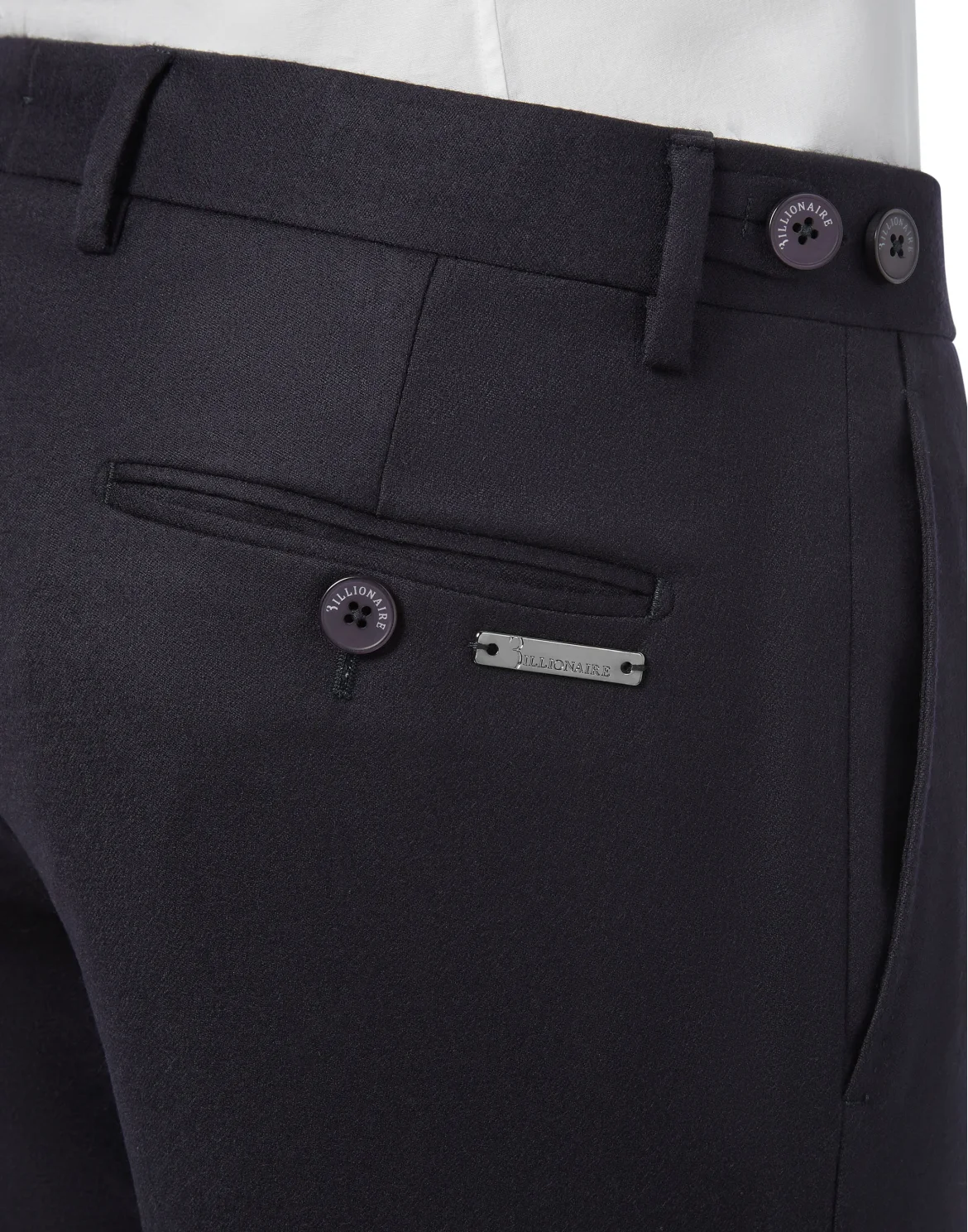 Slim Trousers Logos, цвет: Синий