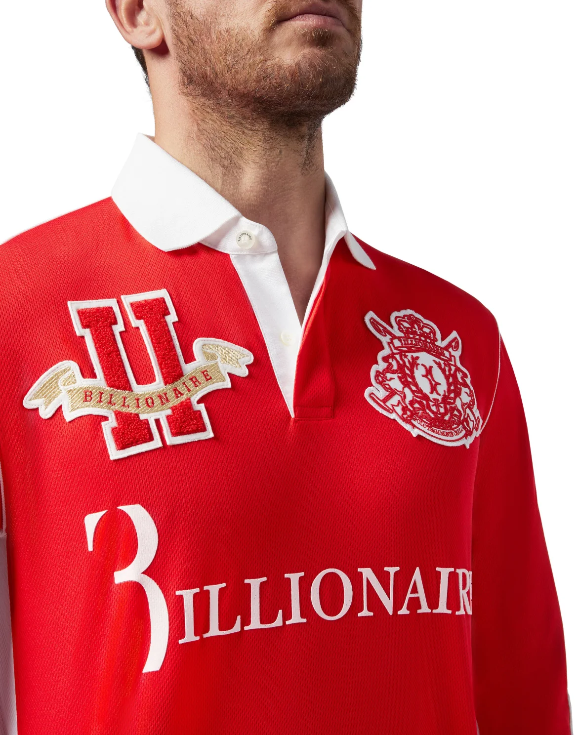Polo shirt LS Polo Team Montecarlo, цвет: Красный