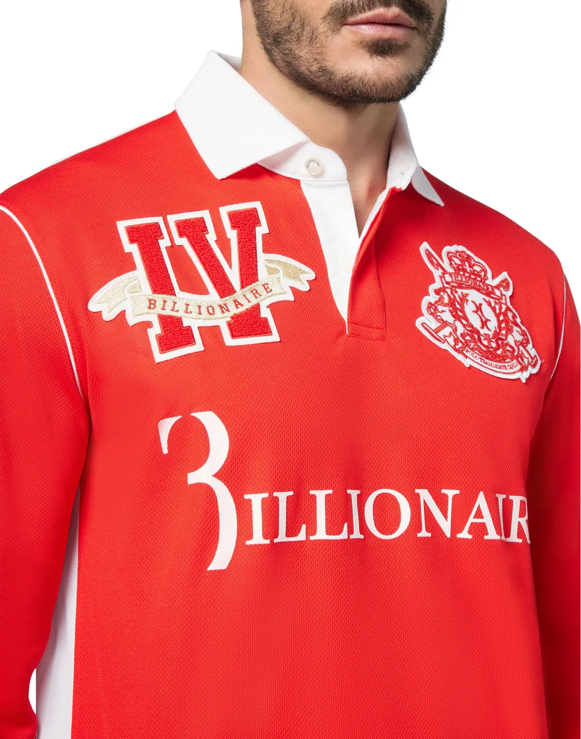 Polo shirt LS Polo Team Montecarlo, цвет: Красный