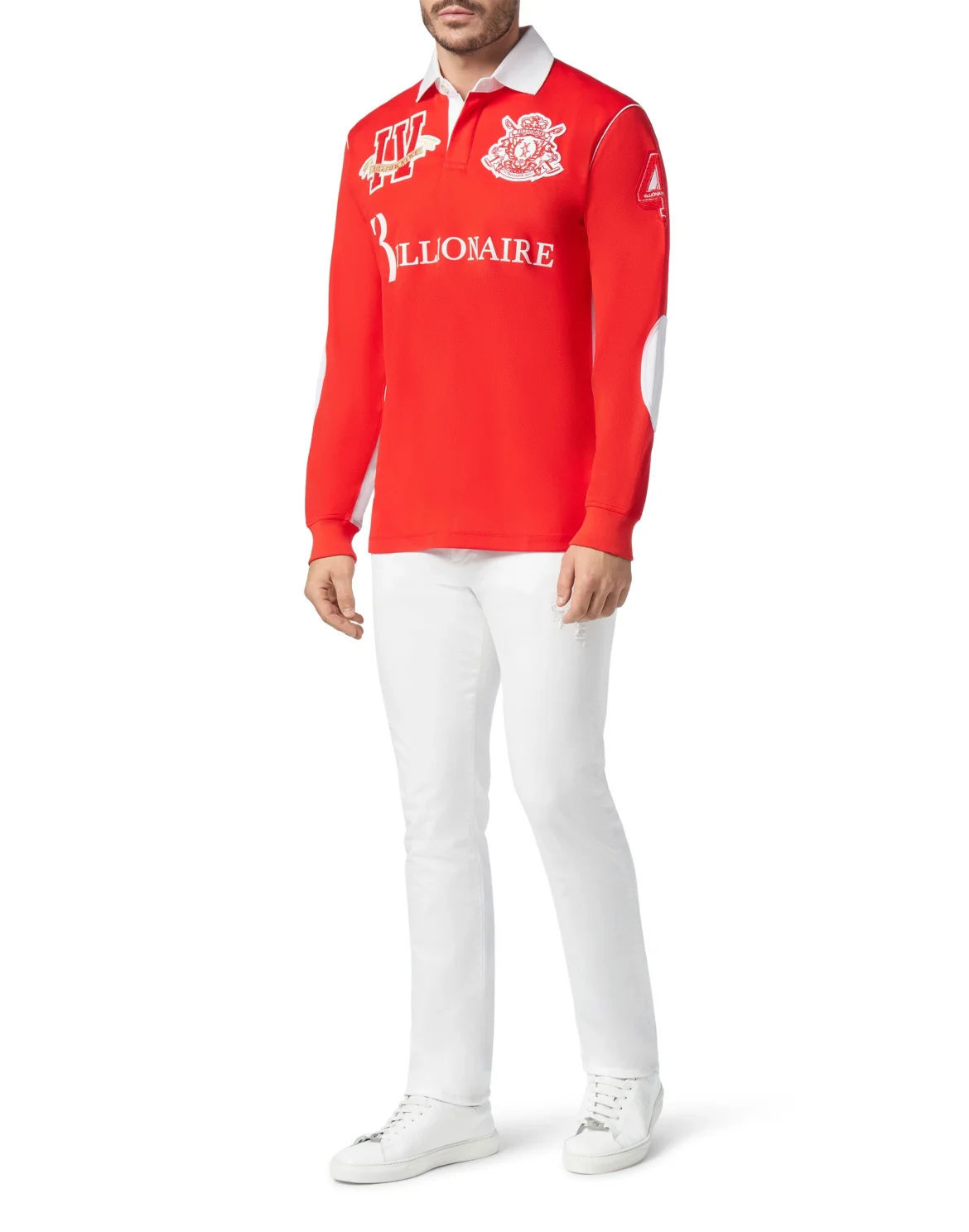 Polo shirt LS Polo Team Montecarlo, цвет: Красный