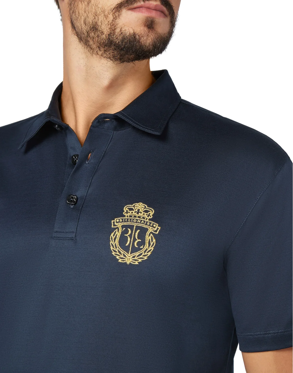 Polo shirt SS Crest, цвет: Синий