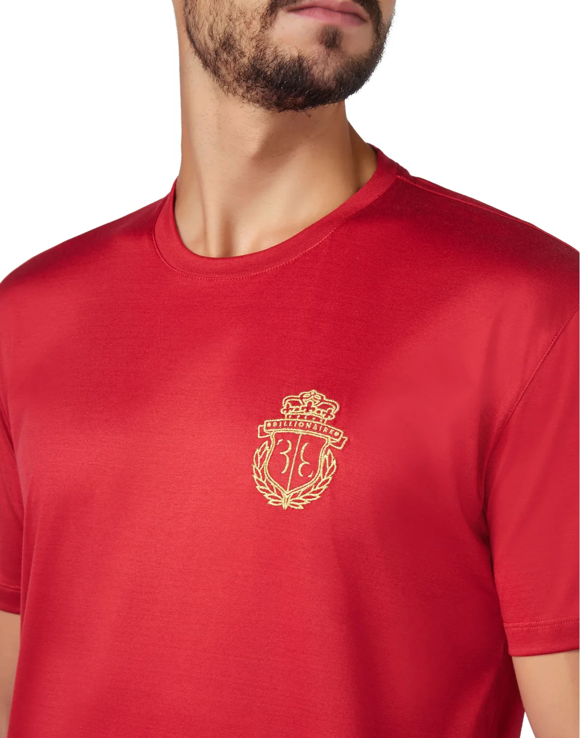 T-shirt Round Neck SS Crest, цвет: Красный