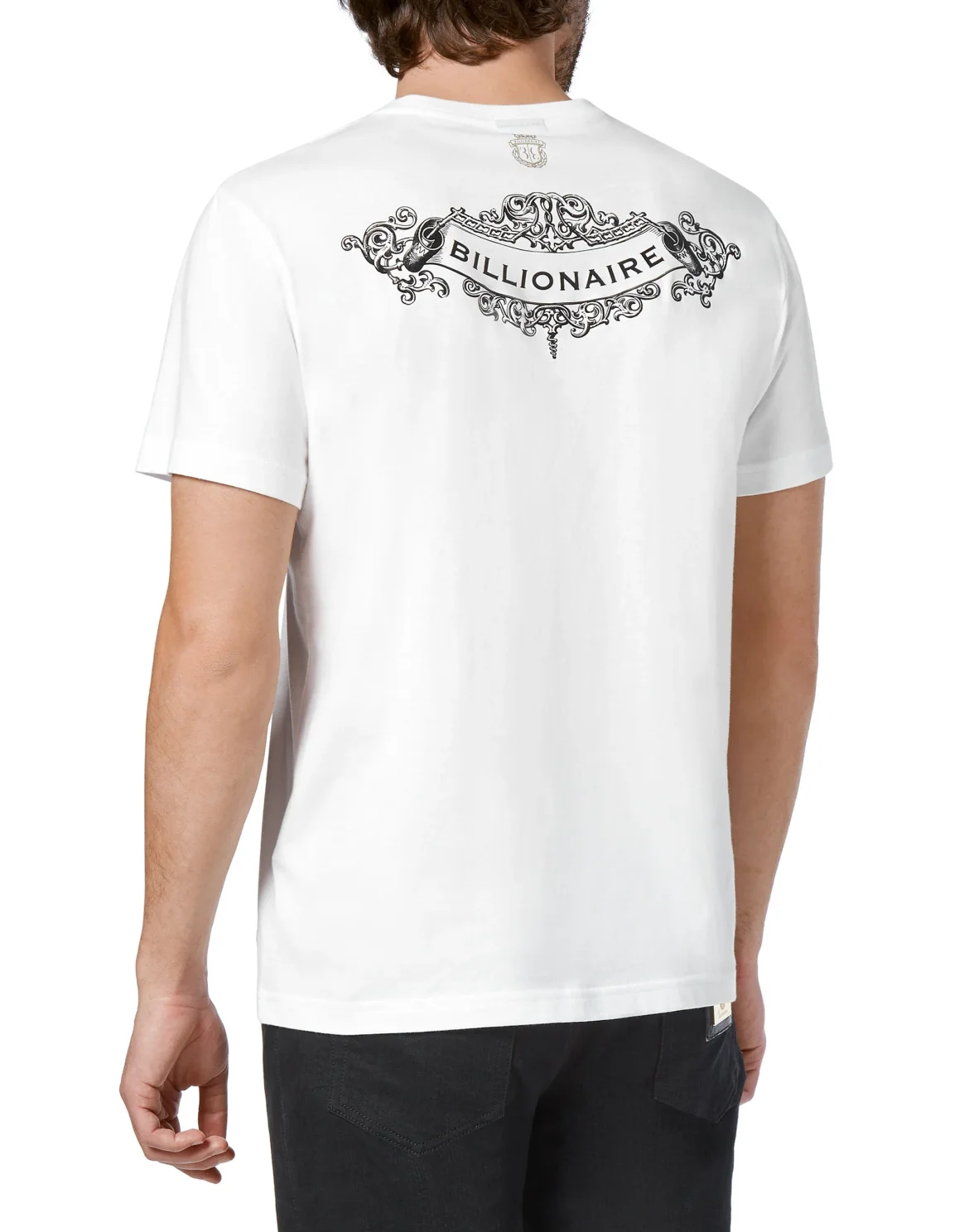 T-shirt Round Neck SS Baroque, цвет: Белый