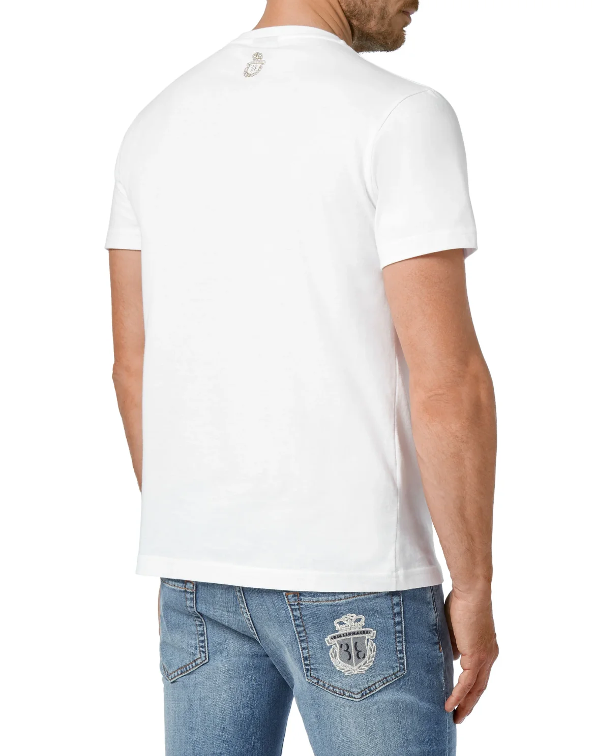 T-shirt Round Neck SS Baroque, цвет: Белый