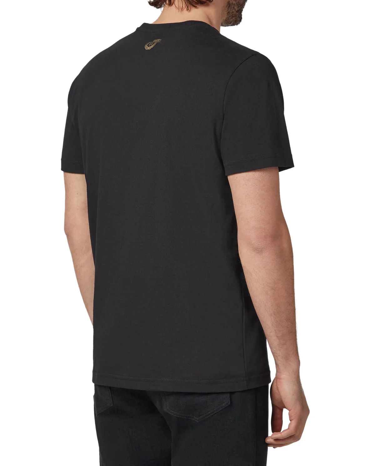 T-shirt Round Neck SS Baroque, цвет: Черный