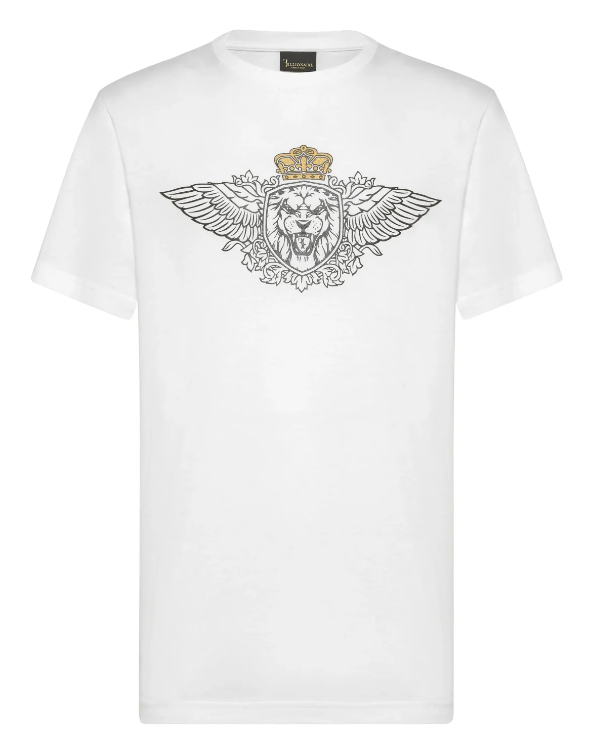T-shirt Round Neck SS Lion, цвет: Белый