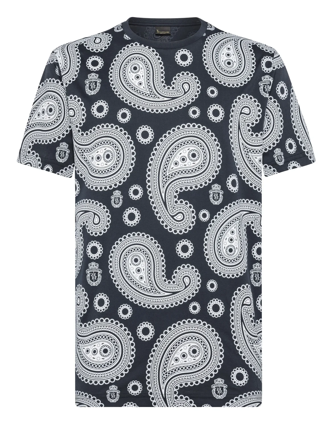 T-shirt Round Neck SS Paisley, цвет: Синий
