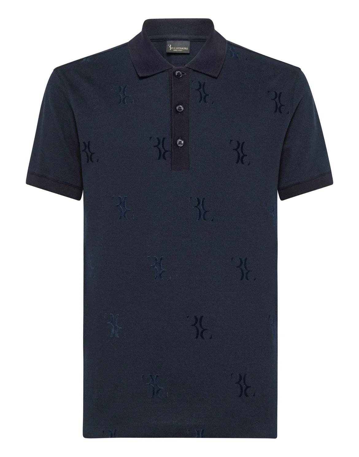 Polo shirt SS All over BB, цвет: Синий