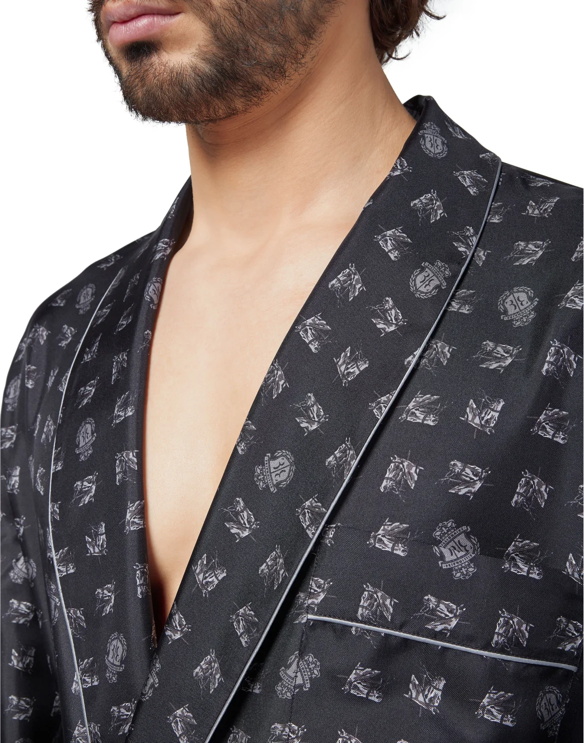 Underwear Nightgown Horses, цвет: Черный