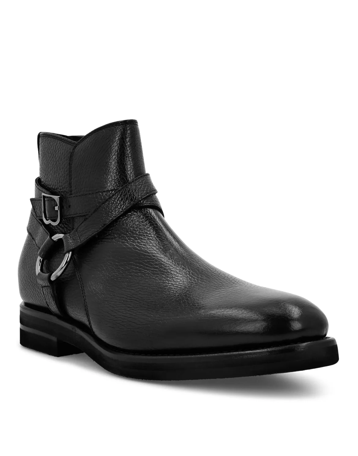Boots Low Flat Double B, цвет: Черный