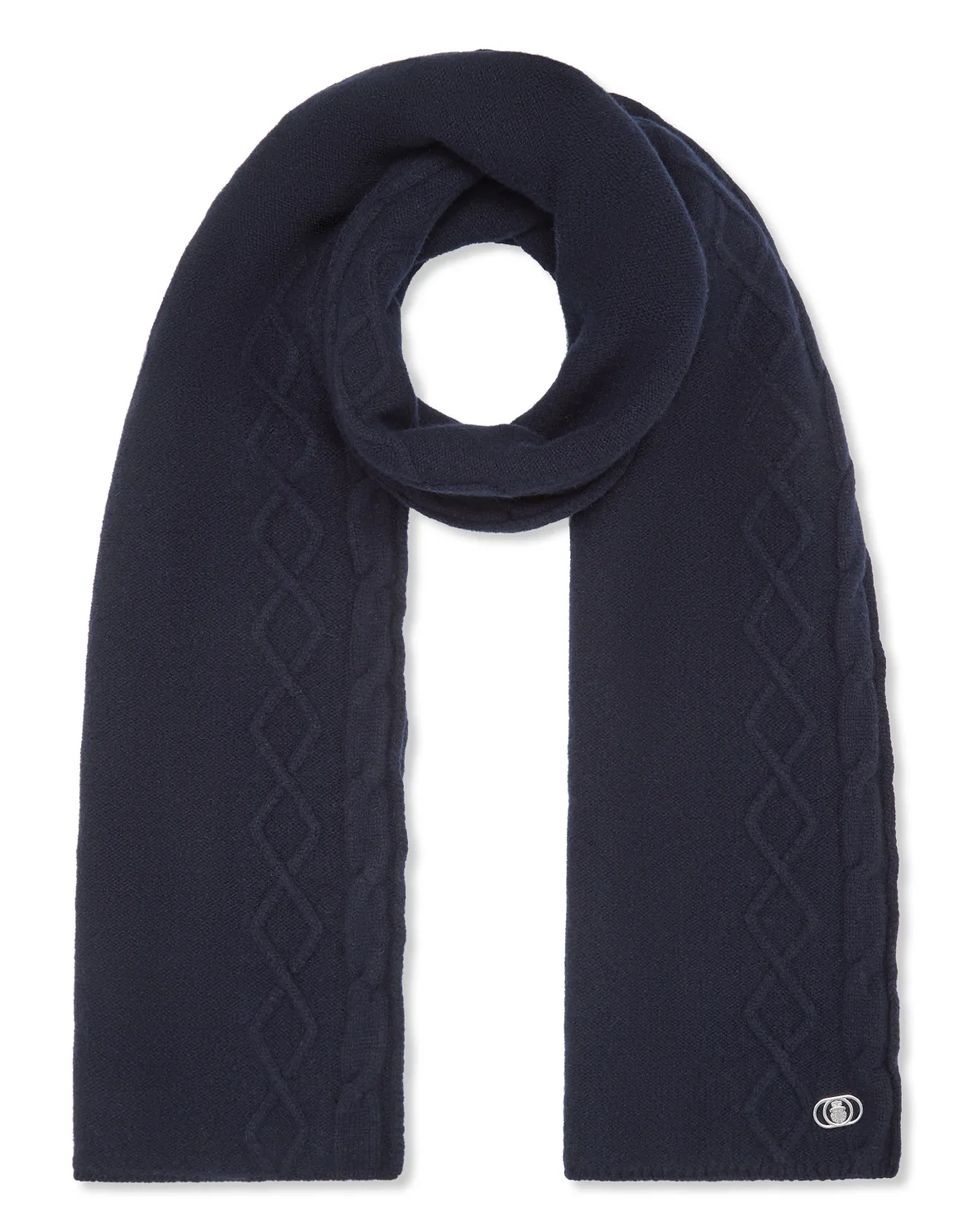 Long Scarf Braid, цвет: Синий