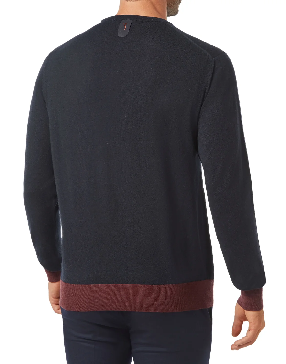 Pullover Round Neck LS Crest, цвет: Синий