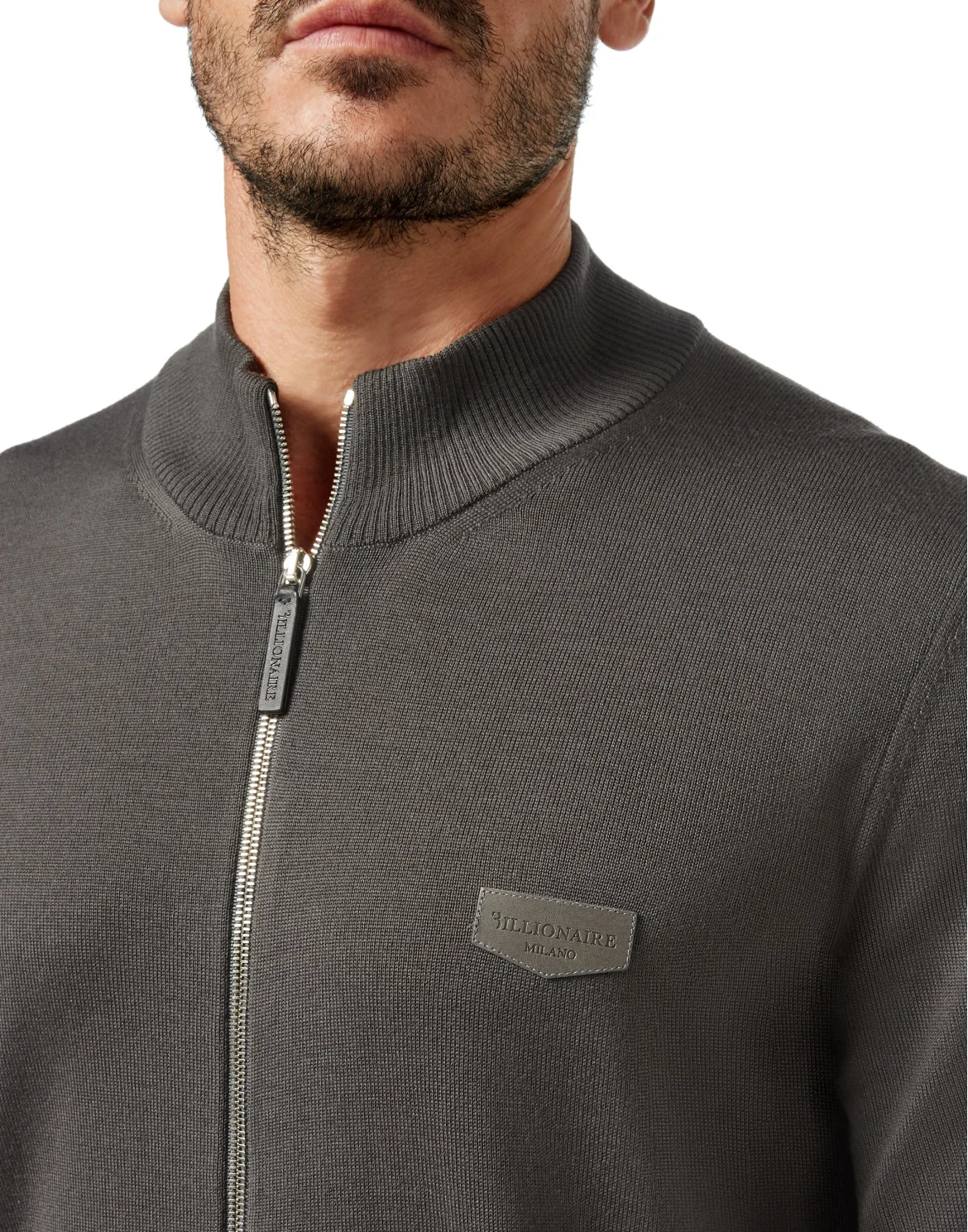 Pullover full zip Istitutional, цвет: Серый