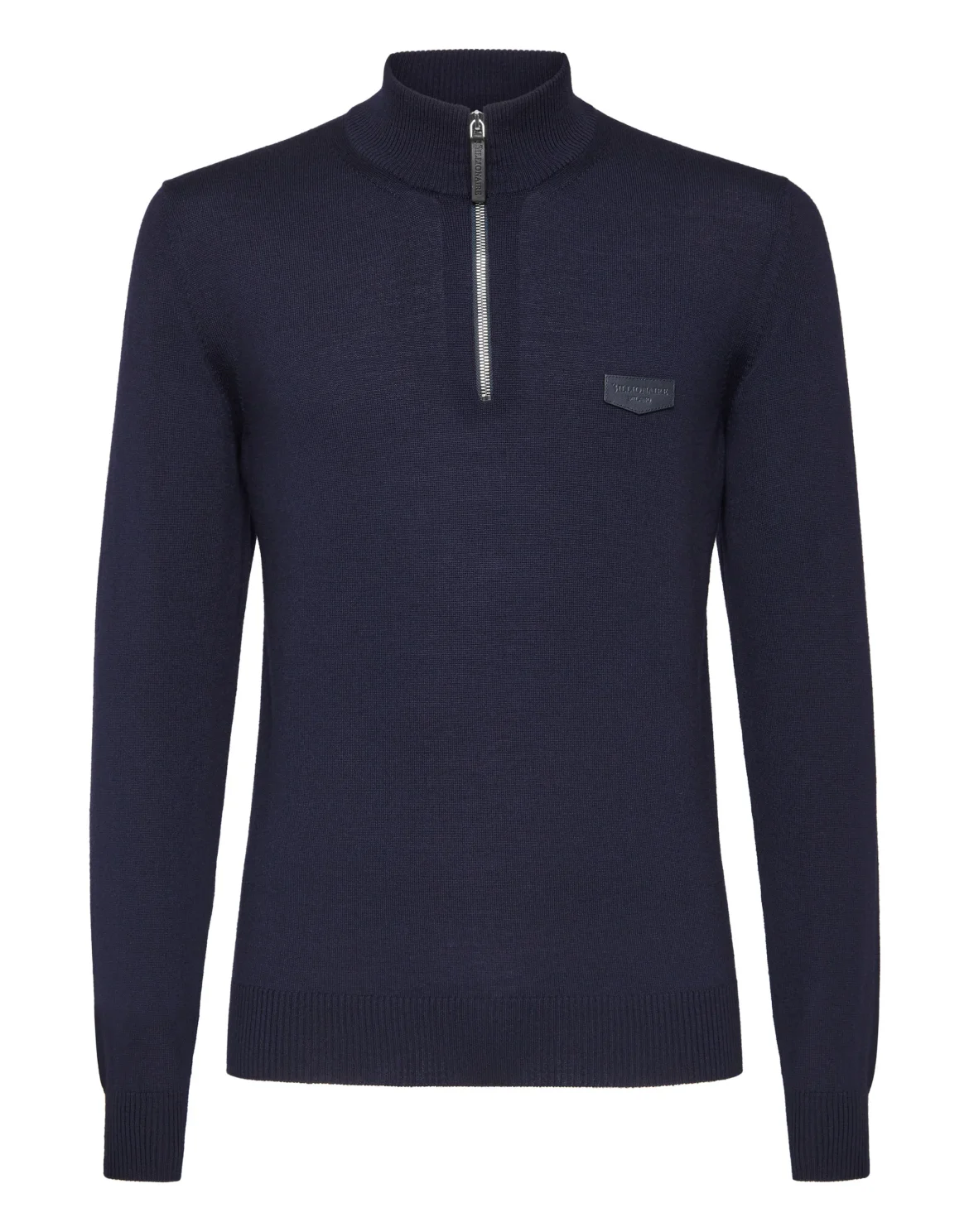 Pullover zip mock Istitutional, цвет: Синий