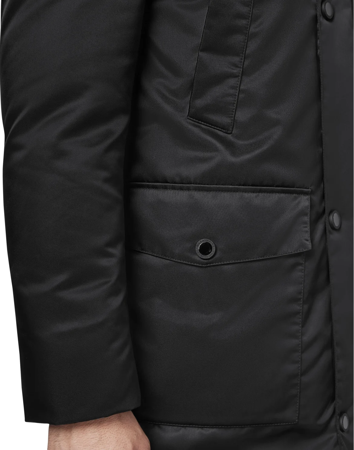 Parka with Fur Luxury, цвет: Черный