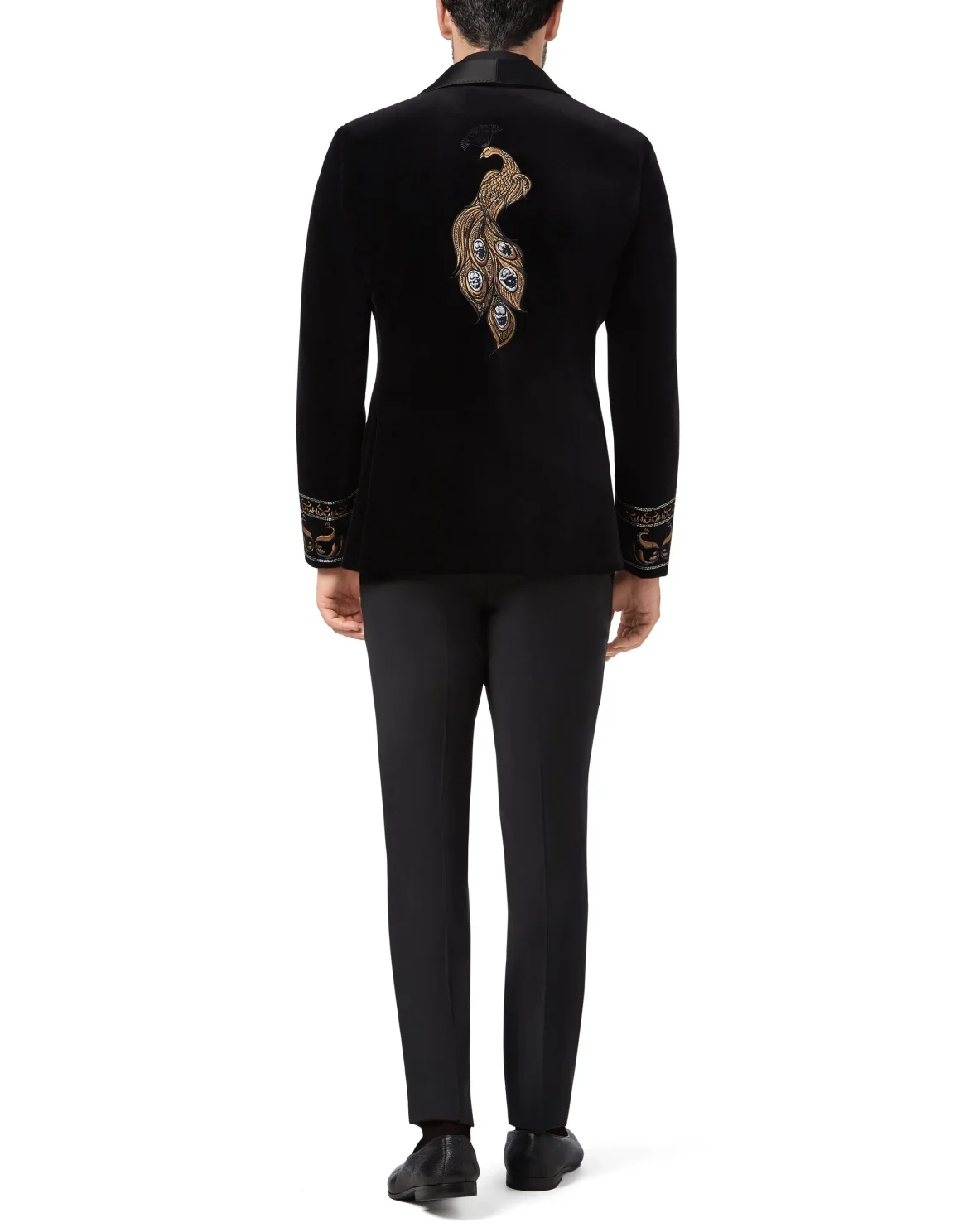 Blazer Super Slim Fit Feathers, цвет: Черный
