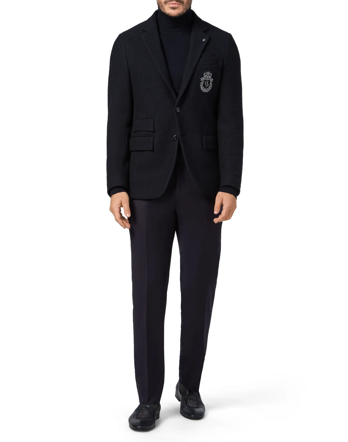 Blazer Tailored Fit Crest, цвет: Синий