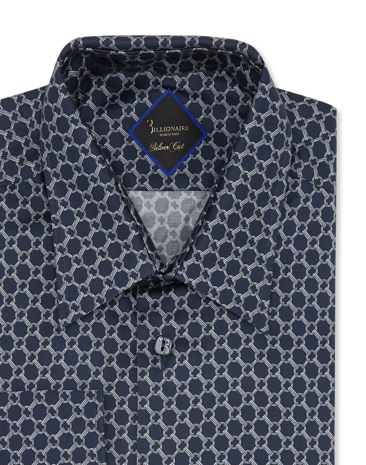 Shirt Silver Cut LS/Milano Chains, цвет: Синий
