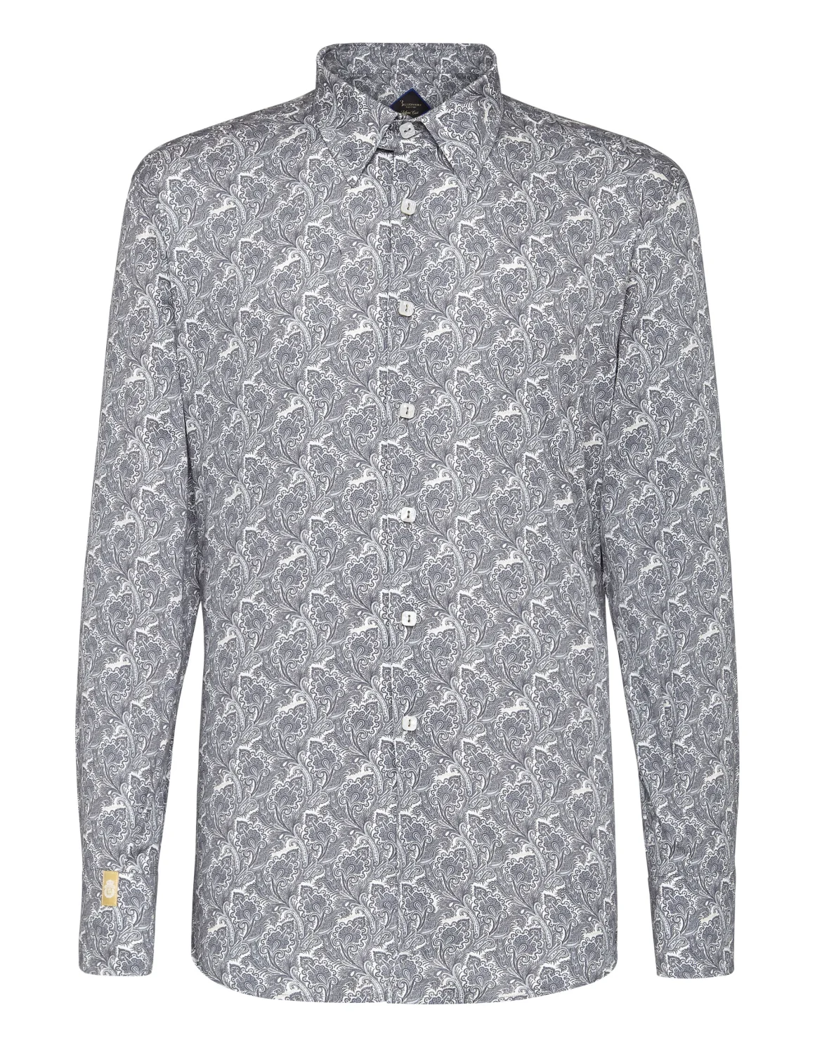 Shirt Gold Cut LS/Flavio Paisley, цвет: Белый