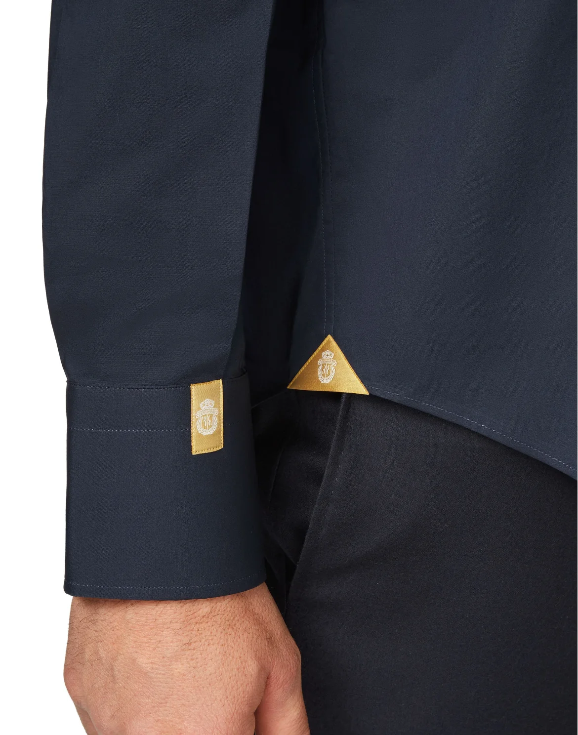 Shirt Gold Cut LS/Milano Crest, цвет: Синий