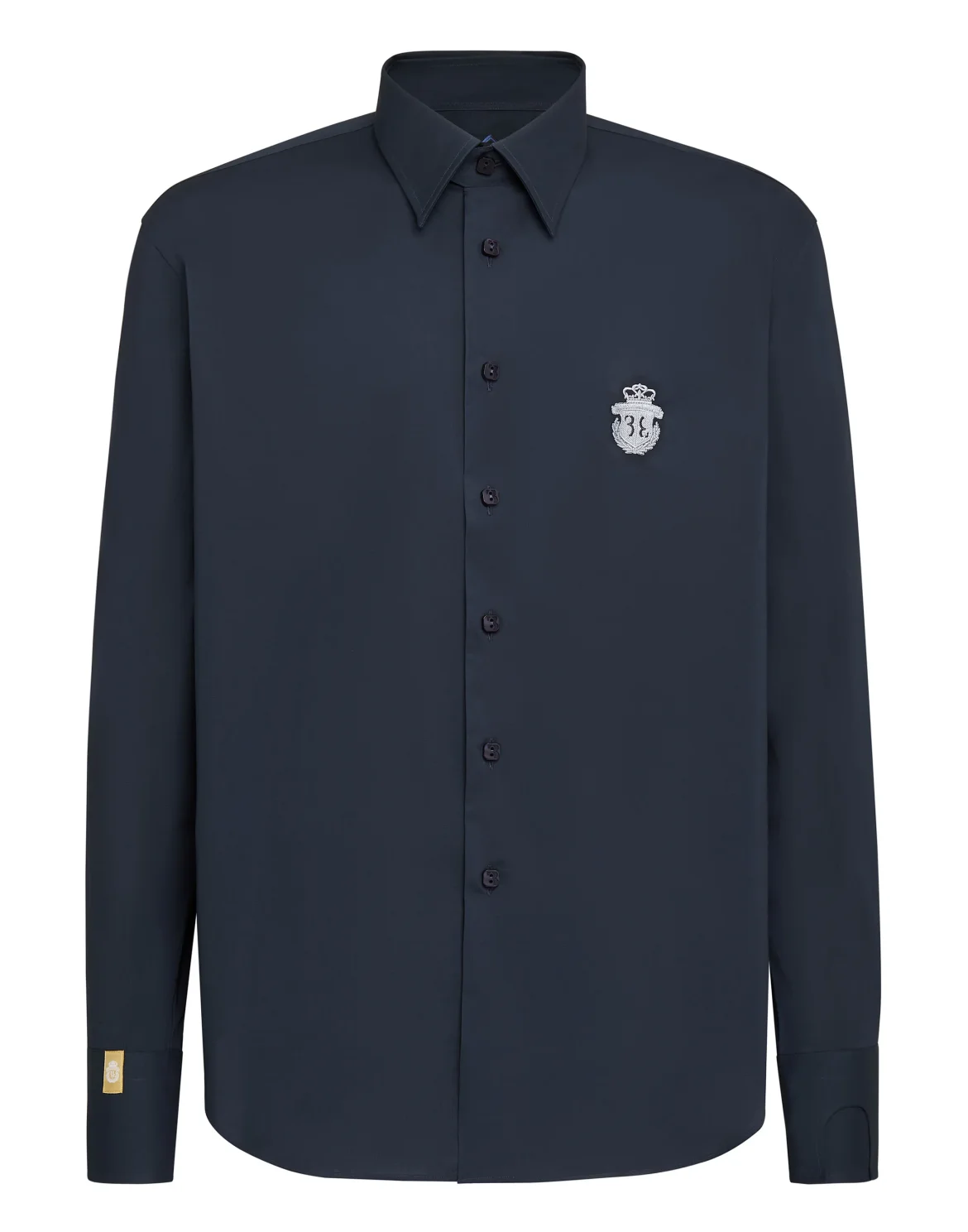 Shirt Gold Cut LS/Milano Crest, цвет: Синий
