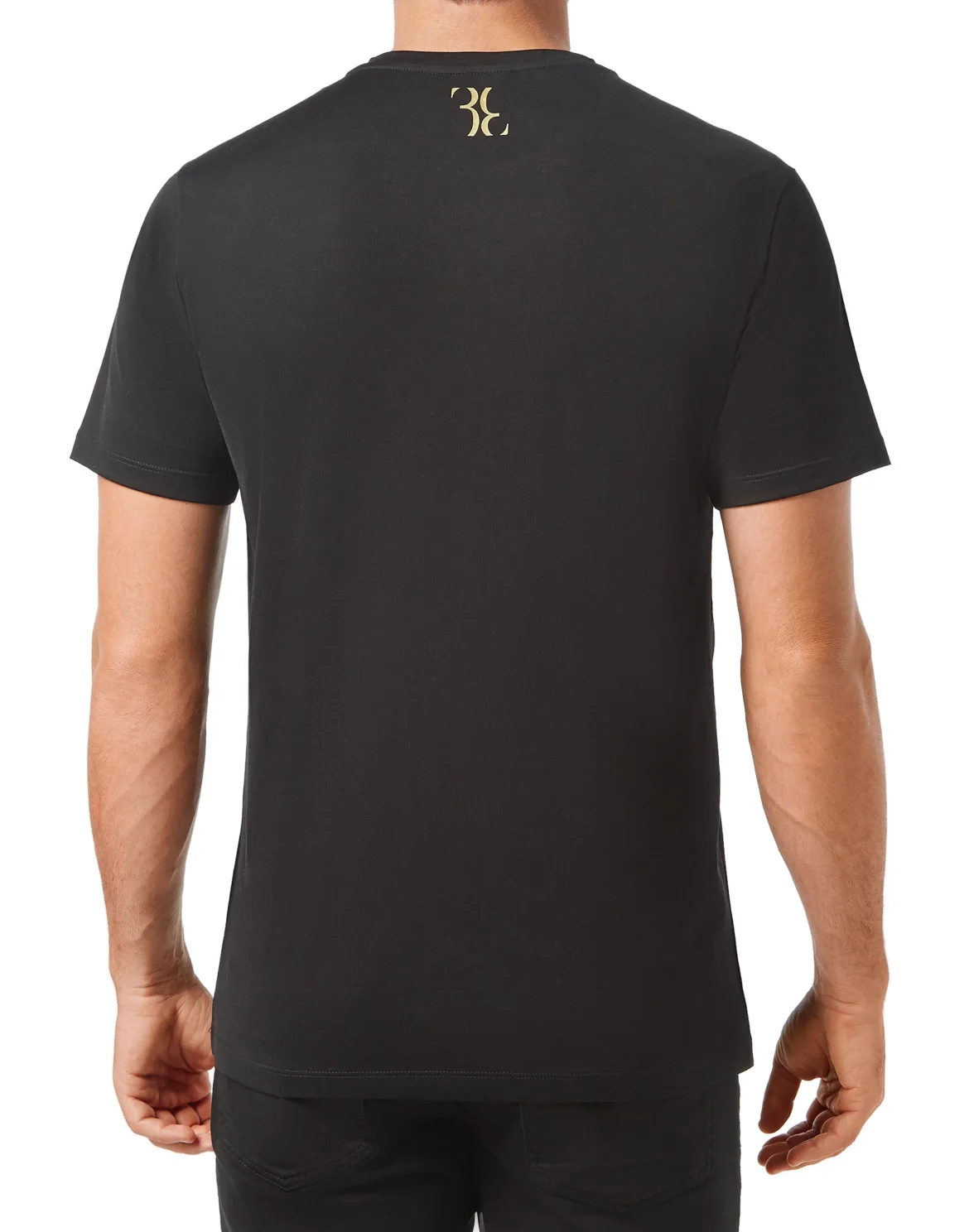T-shirt Round Neck SS Crest, цвет: Черный