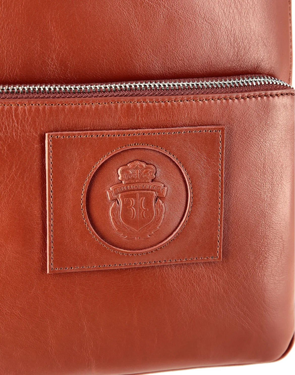 Leather Cross body Crest, цвет: Коричневый