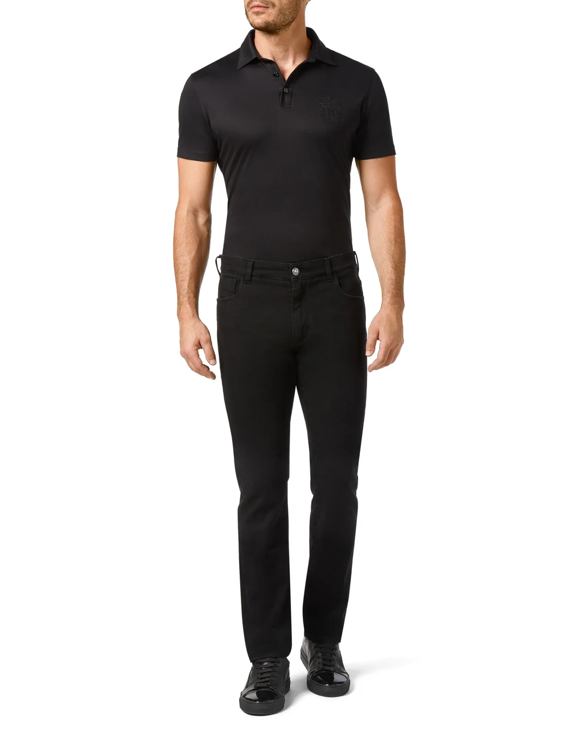Denim Super Straight Cut Double B, цвет: Черный