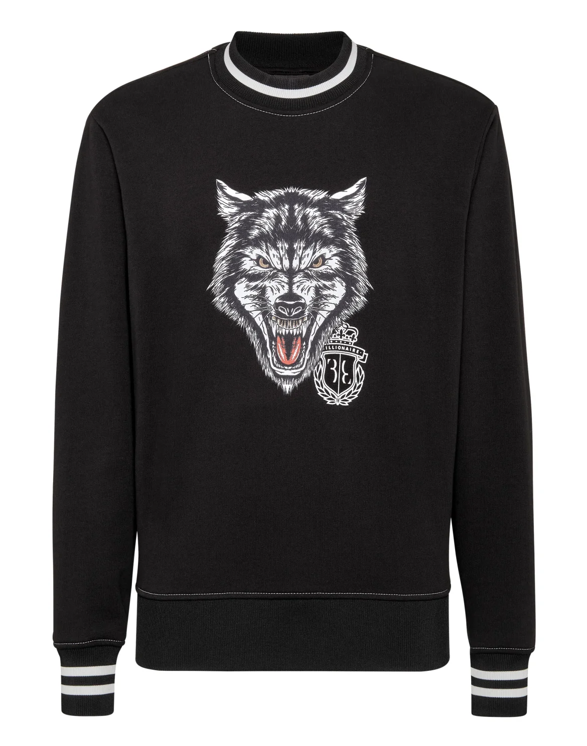 Sweatshirt LS Wolf, цвет: Черный