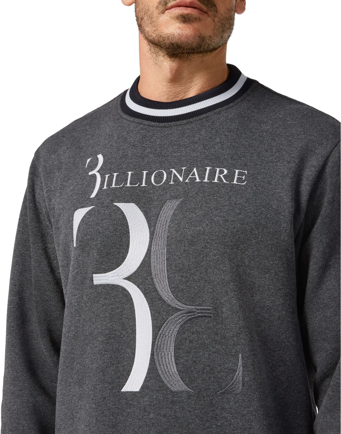 Sweatshirt LS Double B, цвет: Серый