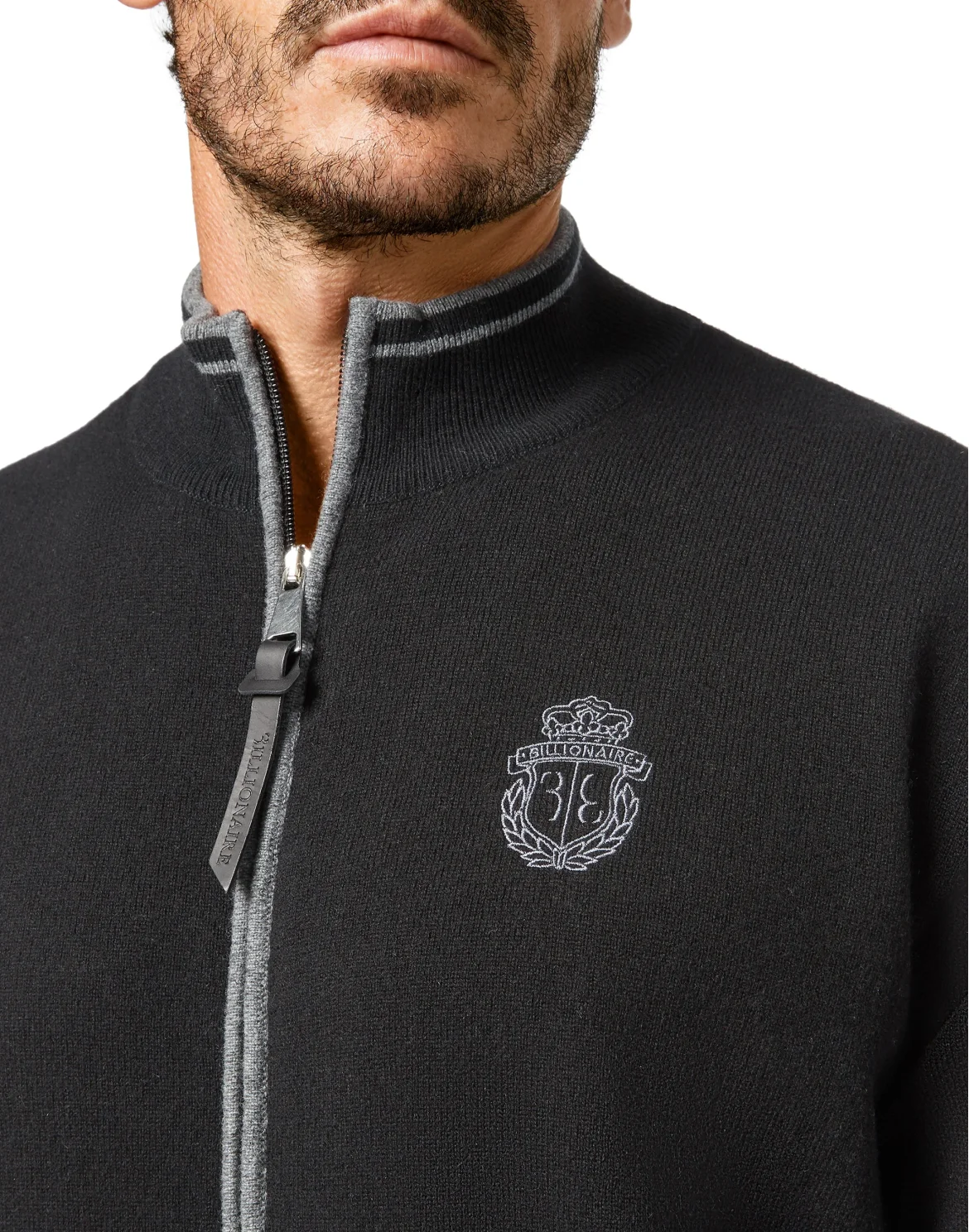 Cashmere Jacket Crest, цвет: Черный