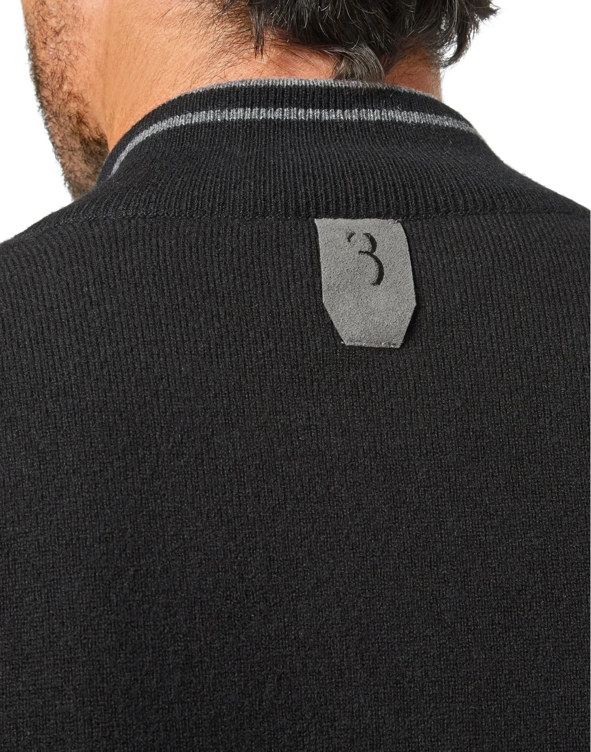 Cashmere Jacket Crest, цвет: Черный