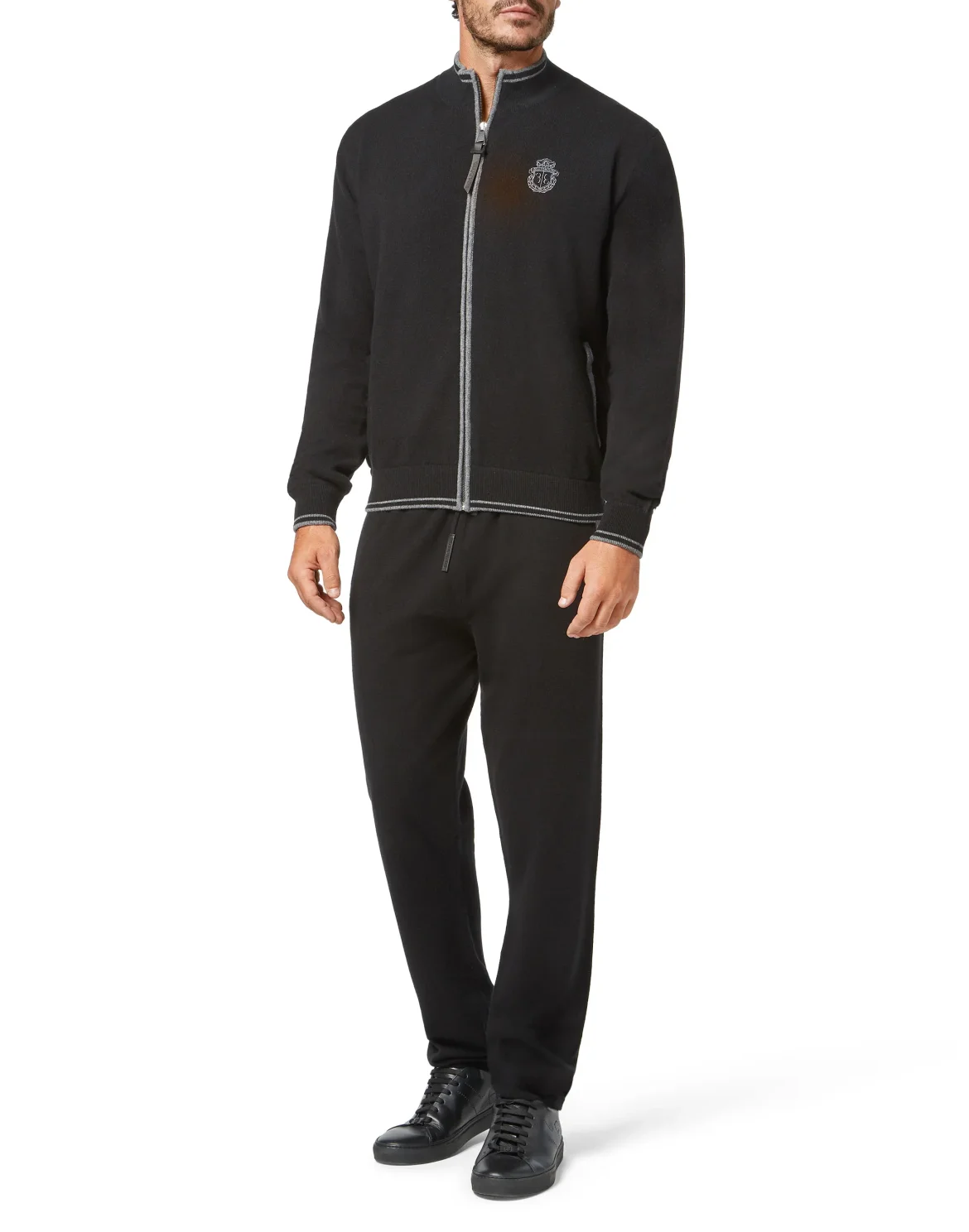 Cashmere Jacket Crest, цвет: Черный