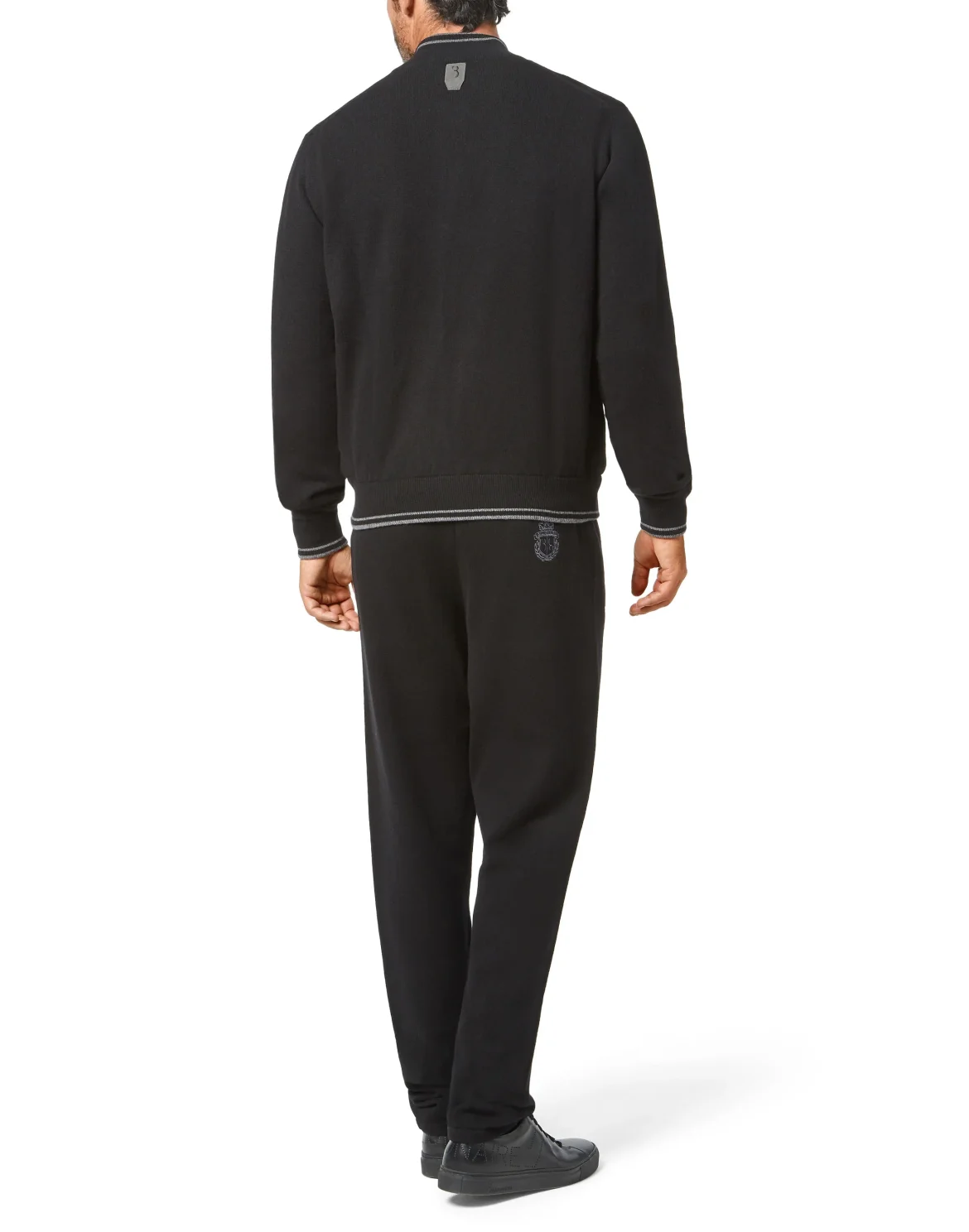 Cashmere Jacket Crest, цвет: Черный