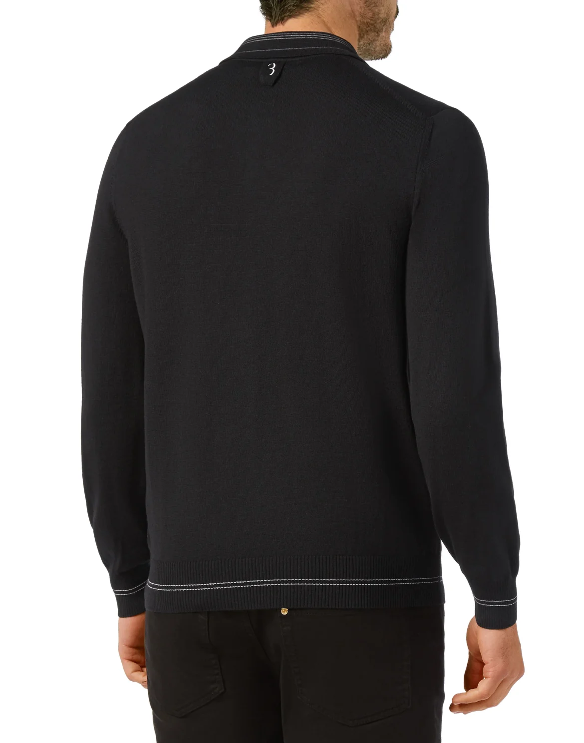 Wool Turtle Neck LS Double B, цвет: Черный