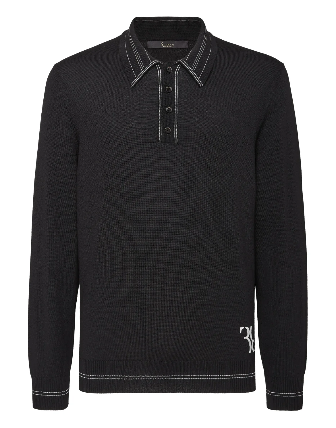 Wool Turtle Neck LS Double B, цвет: Черный