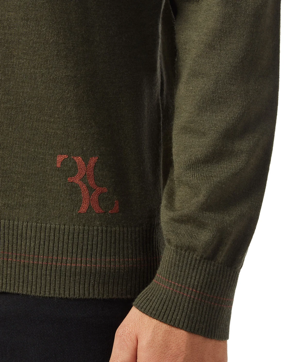 Wool Pullover Round Neck LS Double B, цвет: Камуфляж