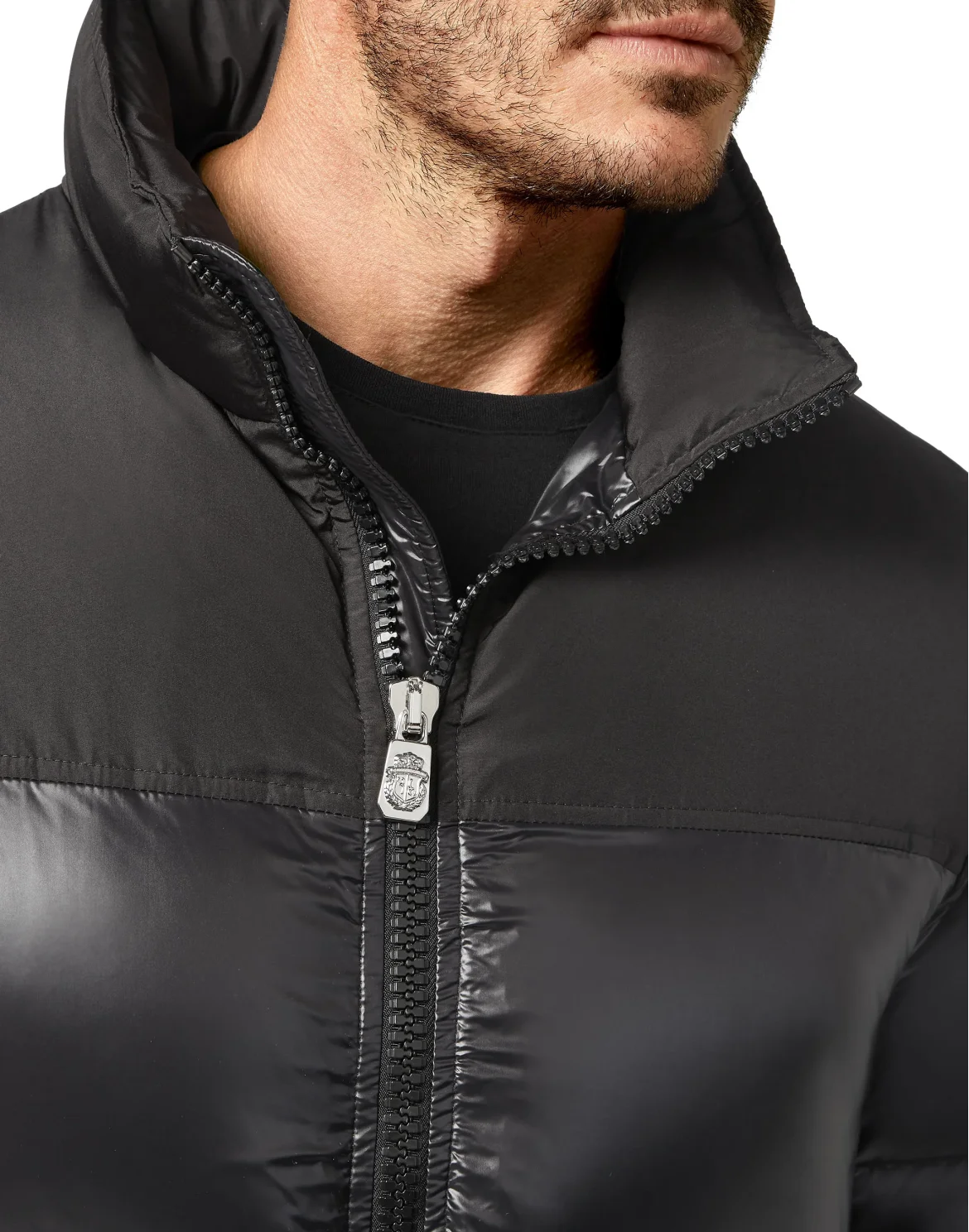 Jacket Bicolor Crest, цвет: Черный