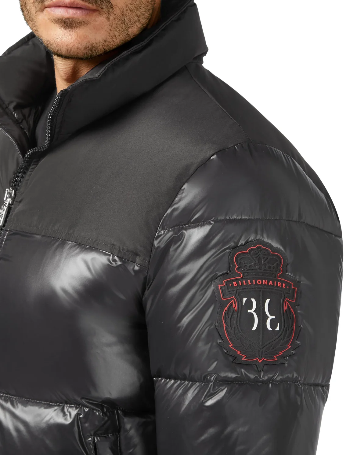 Jacket Bicolor Crest, цвет: Черный