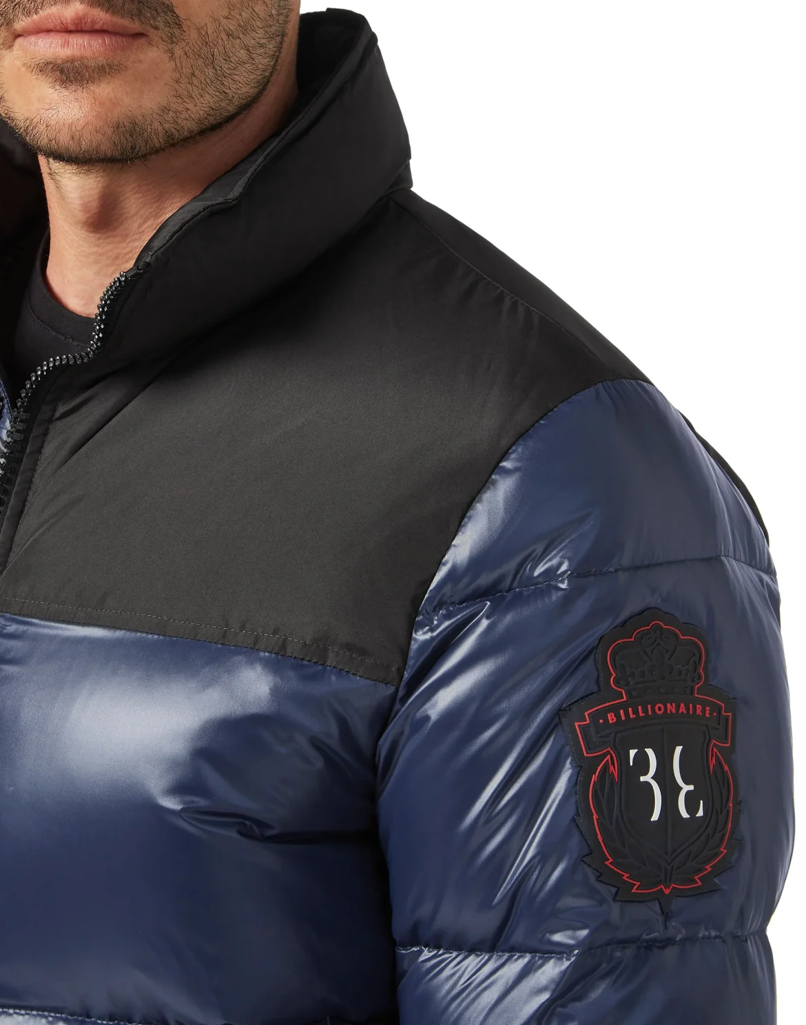 Jacket Bicolor Crest, цвет: Синий