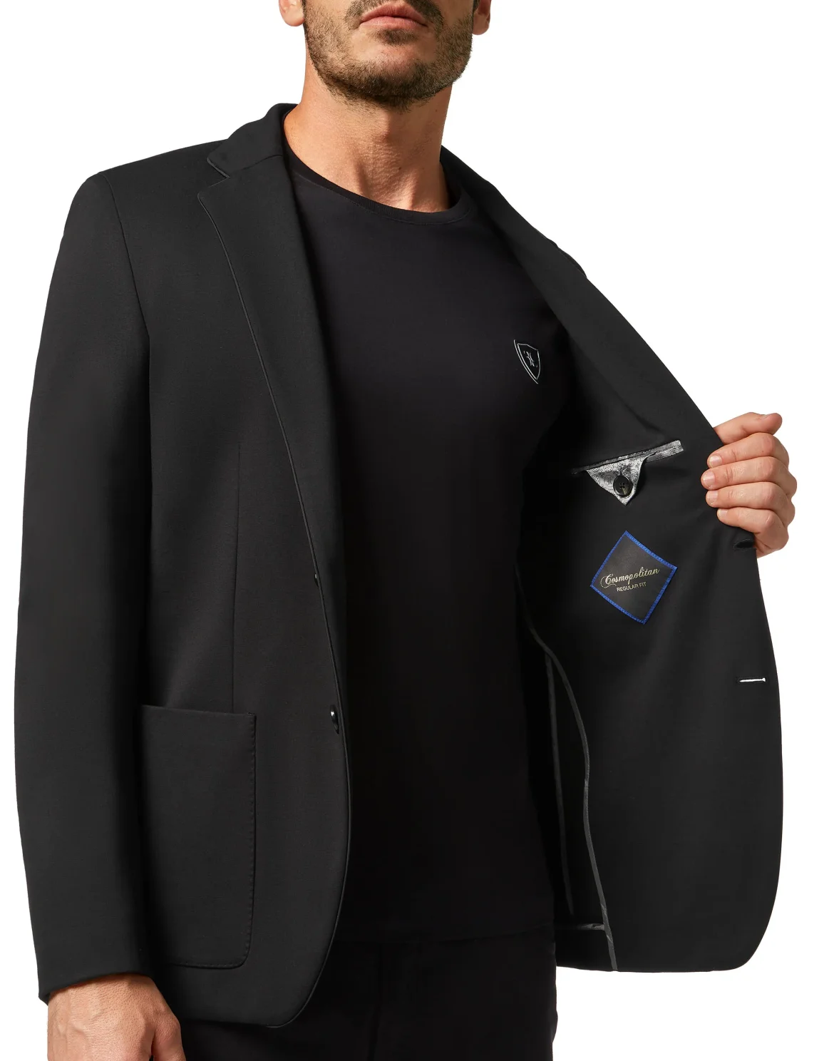 Blazer Tailored Fit, цвет: Черный