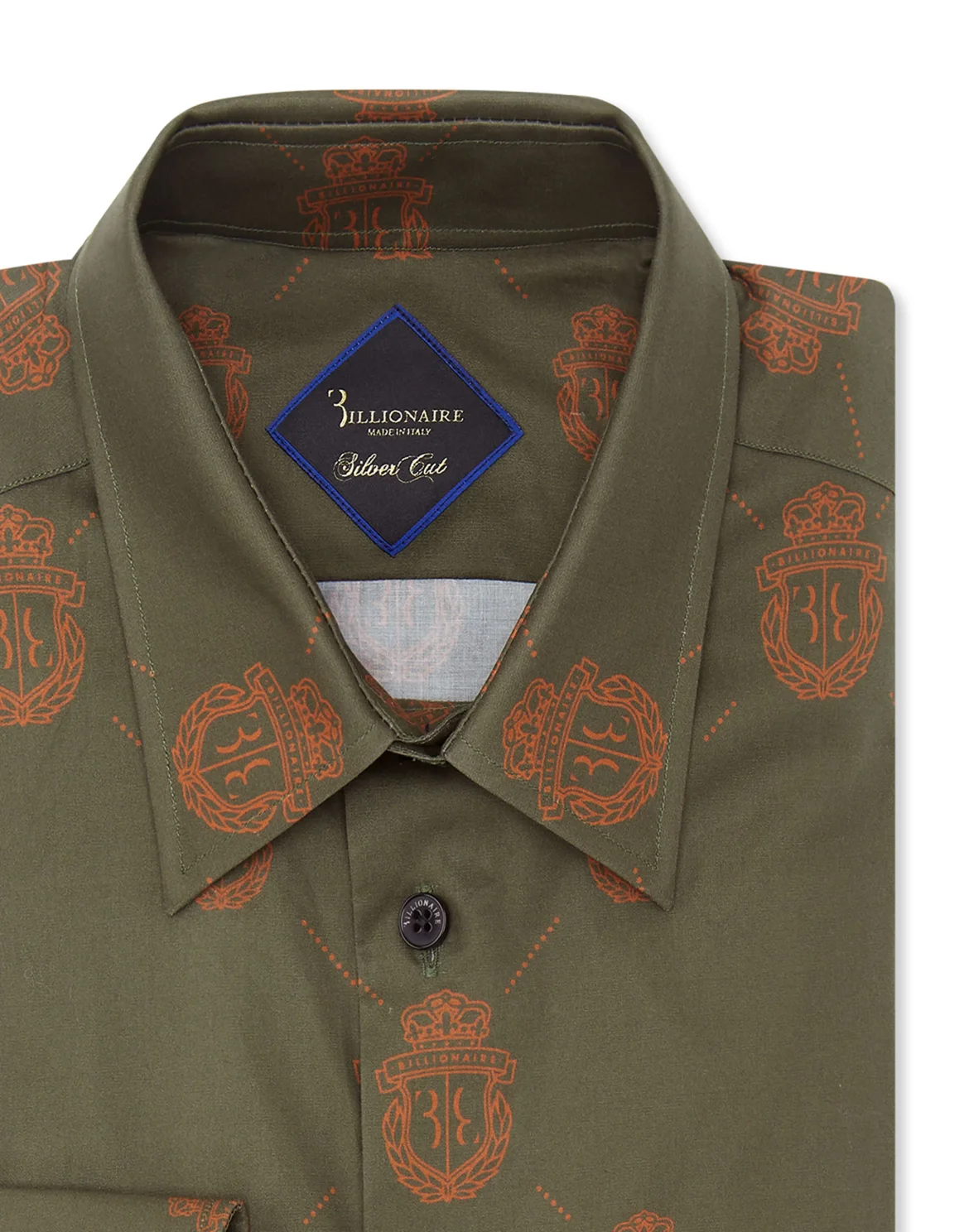 Shirt Silver Cut LS Crest, цвет: Зеленый