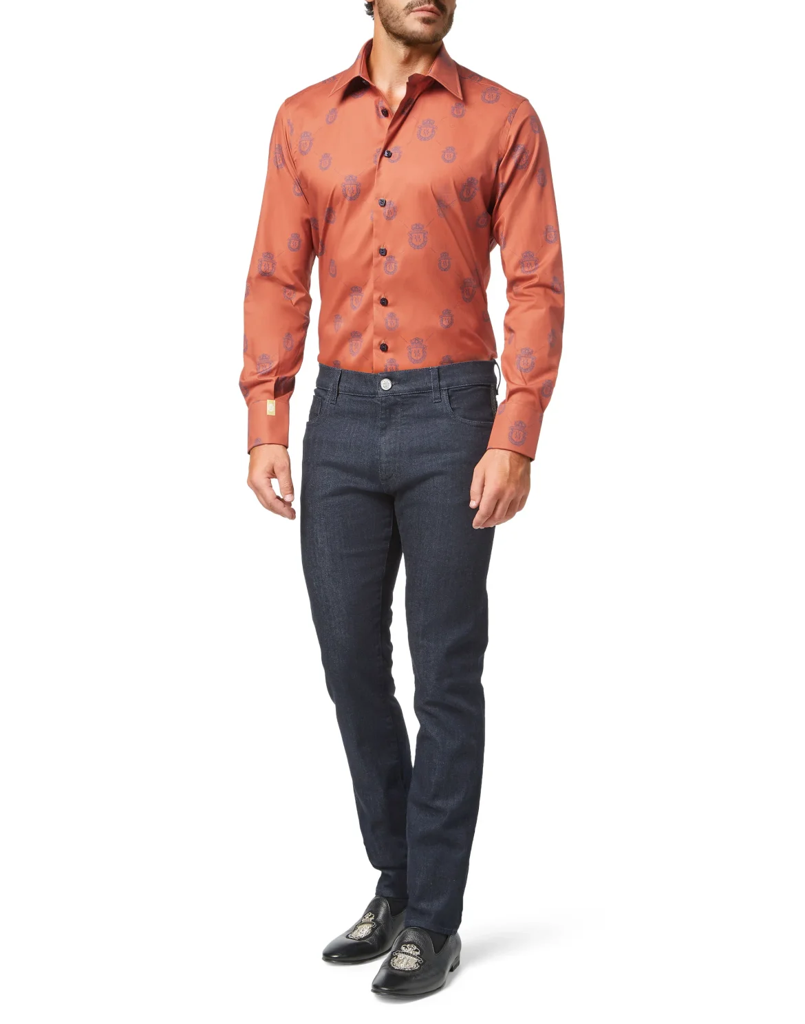 Shirt Silver Cut LS Crest, цвет: Красный