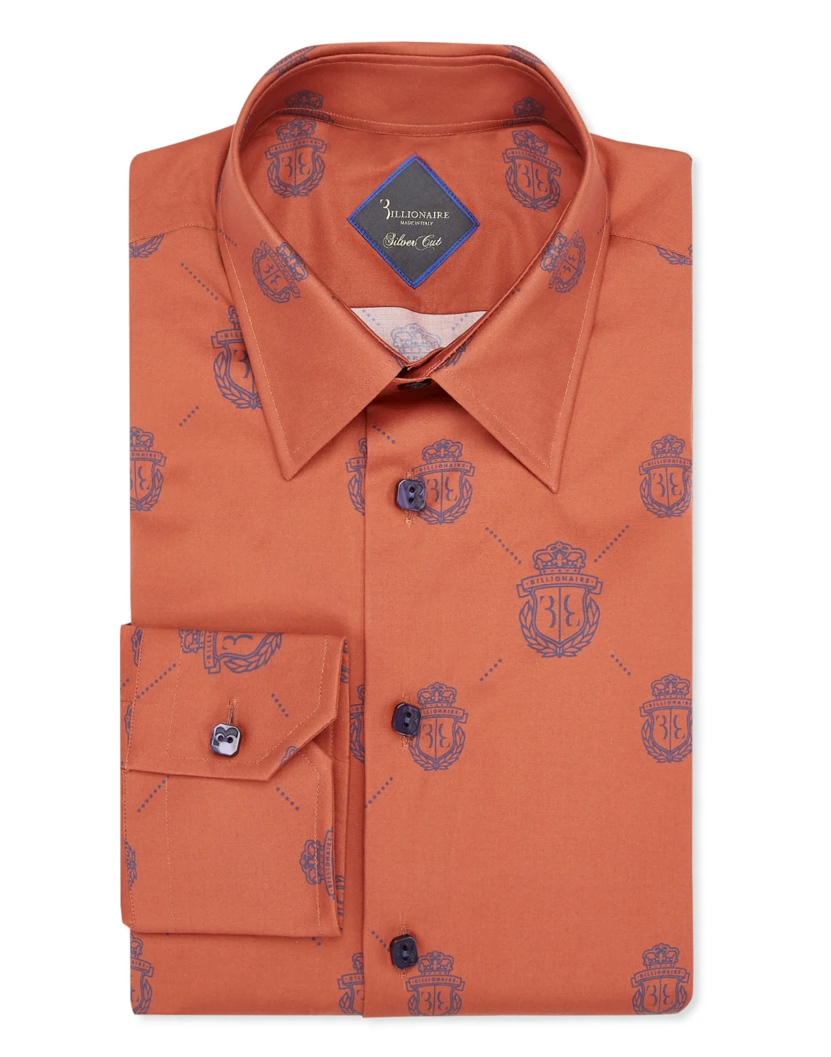 Shirt Silver Cut LS Crest, цвет: Красный