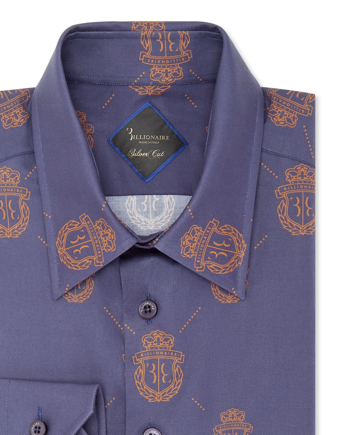 Shirt Silver Cut LS Crest, цвет: Синий